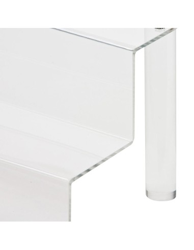 GW Acrylic Acrylic Display Steps - Mittel (2-stufig) ADS-004
