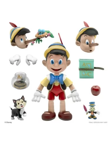 Super7 Disney Ultimates Actionfigur - Pinocchio