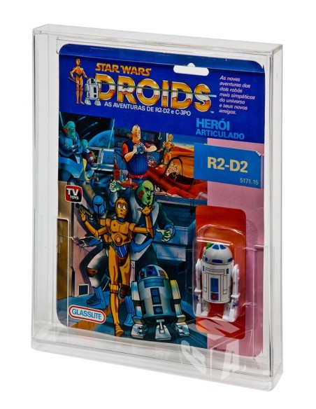 GW Acrylic MOC Acrylic Display Case - Droids Glasslite (Brazil) - ADC-006