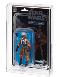 Schutzhülle Acryl Case Acrylglas Star War 40th Anniversary Figuren MOC NEU Schutzhülle Acryl Case Acrylglas Star War 40th Anniversary Figuren MOC NEU