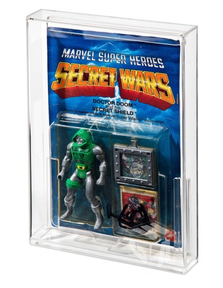 GW Acrylic MOC Acrylic Display Case - Secret Wars / USA G.I. Joe (Tall Card) - ADC-022