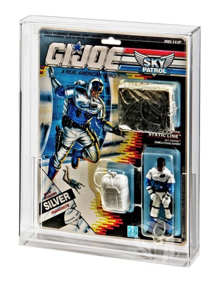 GW Acrylic MOC Acrylic Display Case -  G.I. Joe Night Force / Breite Cardback - ADC-015