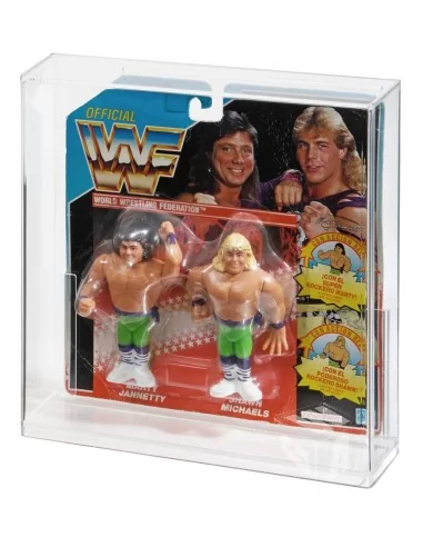 GW Acrylic MOC Acrylic Display Case - Vintage WWF Tag Team ADC-038
