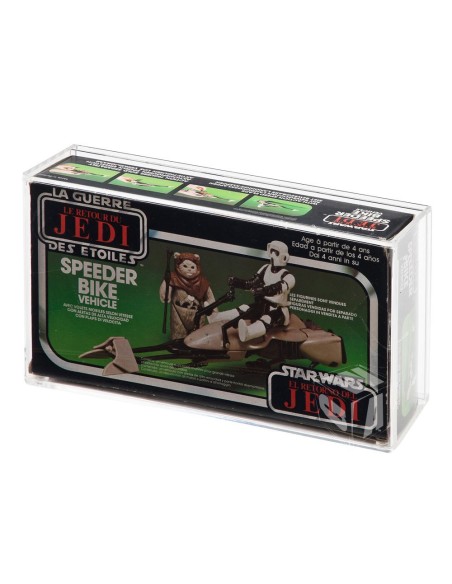 GW AcrylicMIB Acrylic  Display Case - Speeder Bike (EURO - no flap) AVC-019