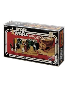 GW ACrylic MIB Acrylic Display Case - Kenner Cantina AVC-030