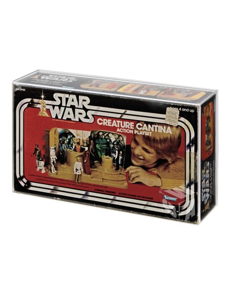 GW Acrylic MIB Acrylic Display Case - Kenner Cantina APC-010