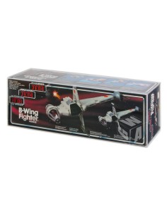 GW Acyrlic MIB Acrylic Display Case - Kenner ROTJ Tri-Logo B-Wing - AVC-035