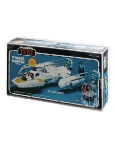 GW Acrylic MIB Acrylic Display Case - Kenner/Palitoy ROTJ Y-Wing - AVC-043