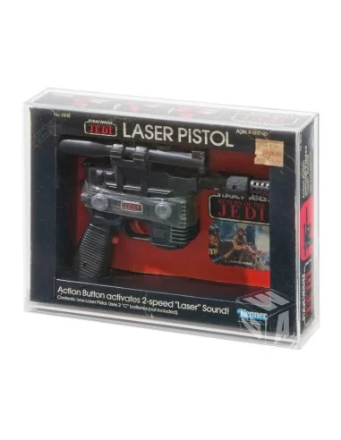 GW Acrylic MIB Acrylic Display Case - SW / ROTJ Han Solo Blaster - AVC-046