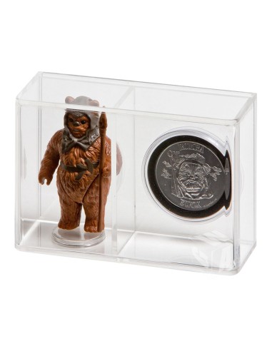GW Acrylic Loose Action Figure & Coin Dual Display Case - Klein 3,75-inch AFC-007