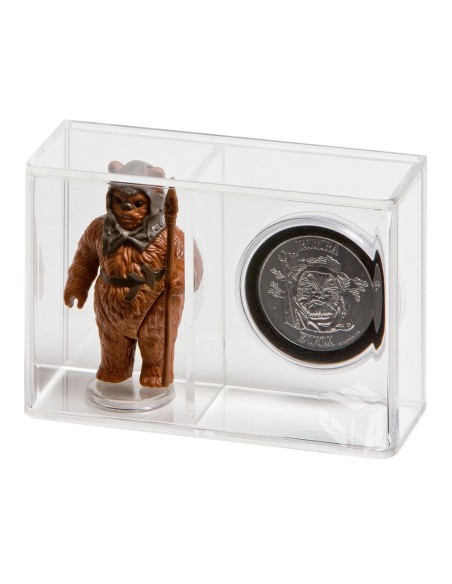 GW Acrylic Loose Action Figure & Coin Dual Display Case - Klein 3,75-inch AFC-007