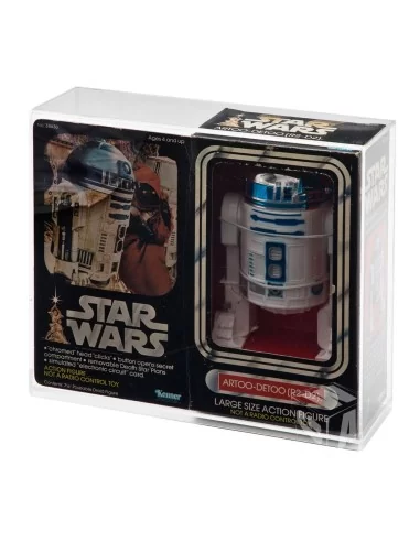 GW Acrylic MIB Large Action Figure Display Case - 8-inch R2-D2 AFC-013