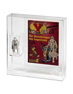 GW Acrylic Loose Action Figure & COA / Heft / Werbung Display Case AFC-018