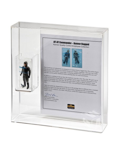 GW Acrylic Loose Action Figure & COA / Heft / Werbung Display Case AFC-018