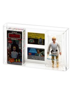 GW Acrylic Display Case for Vintage Star Wars First 12 Stand AMC-001 only 