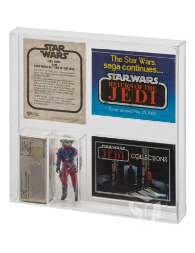 GW Acrylic Acrylic Display Case -  Nien Nunb / Admiral Ackbar Mailaway AMC-006