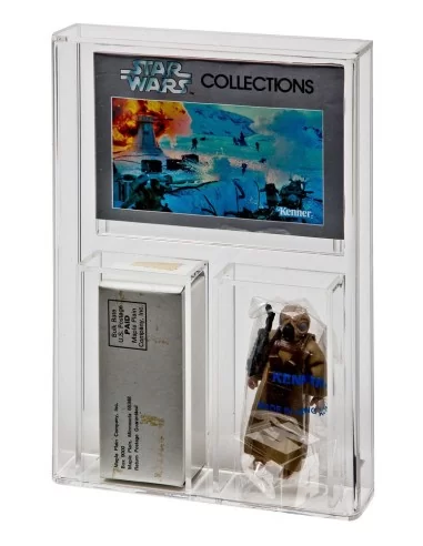 GW Acrylic Acrylic Display Case - ESB / ROTJ Mailaway Figur / Box / Katalog AMC-007