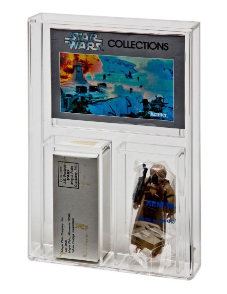 GW Acrylic Acrylic Display Case -  ESB / ROTJ Mailaway Figur / Box / Katalog AMC-007