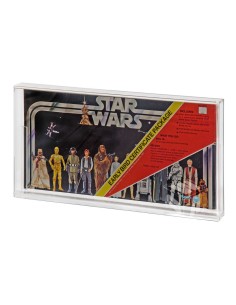 for Vintage Star Wars First 12 Stand GW Acrylic Display Case AMC-001 only 