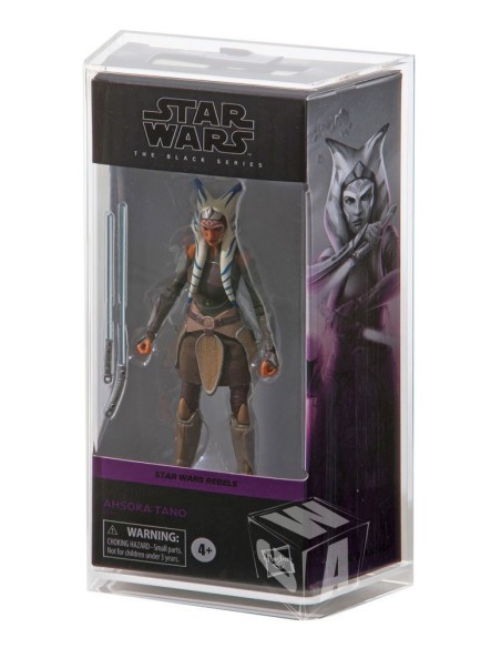 MIB Acrylic Display Case - 6" Star Wars Black Series (2020 New Style Packaging) - BSC-002