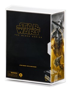 GW Acrylic MIB Acrylic Display Case - 6" Star Wars Black Series SDCC Deluxe (Cad Bane & Todo/Armorer) - BSC-003