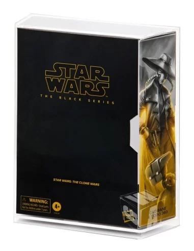 GW Acrylic MIB Acrylic Display Case - 6" Star Wars Black Series SDCC Deluxe (Cad Bane & Todo/Armorer) - BSC-003