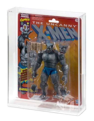 GW Acrylics MOC Acrylic Display Case - Marvel 6" (X-Men/Spiderman) / Kenner Jurassic Park Series 1 Human - ADC-040