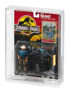 MOC Acrylic Display Case - Marvel 6" (X-Men/Spiderman) / Kenner Jurassic Park Series 1 Human - ADC-040