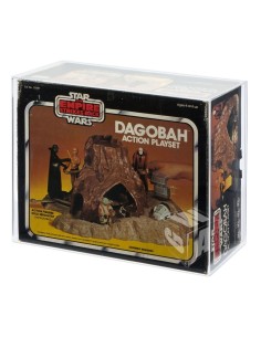 GW Acrylic MIB Acrylic Display Case - Palitoy Dagobah Playset - APC-004