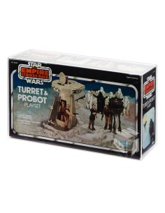 GW Acrylic MIB Acrylic Display Case - Kenner/Palitoy Turret & Probot Playset - APC-015