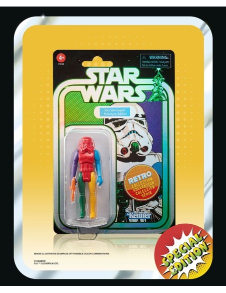 Star Wars Retro Collection Actionfiguren Stormtrooper Prototype Edition