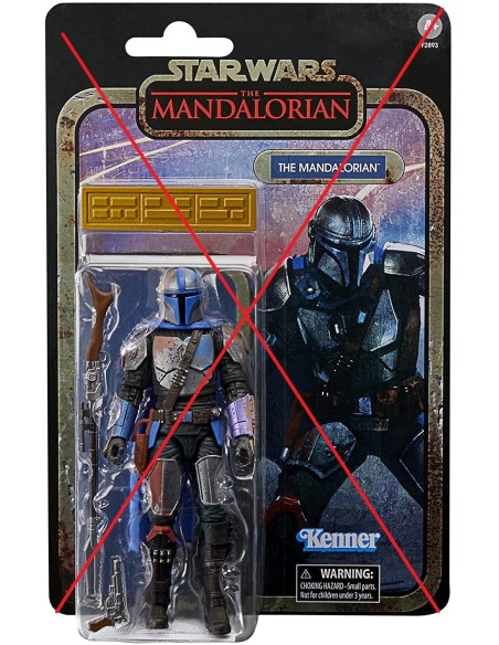 GW Acrylics MOC Acrylic Display Case - 6" Black Series 50th Anniversary - ADC-011-W