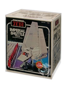 GW Acrylics Acrylic Display Case - Kenner/Palitoy ROTJ Imperial Shuttle MIB - AVC-056