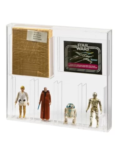 Acrylic Display Case - Star Wars & ESB & ROTJ 4 Pack Mailer - AMC-011