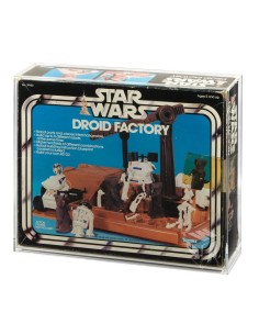 MIB Acrylic Display Case - Kenner Droid Factory / Kenner SEARS Jabba the Hutt Dungeon - APC-011