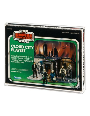 GW Acrylics MIB Acrylic Display Case - Kenner SEARS Cloud City Playset - APC-014