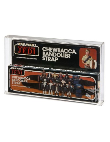Acrylic Display Case - Kenner ROTJ Chewbacca Bandolier Strap - AVC-057