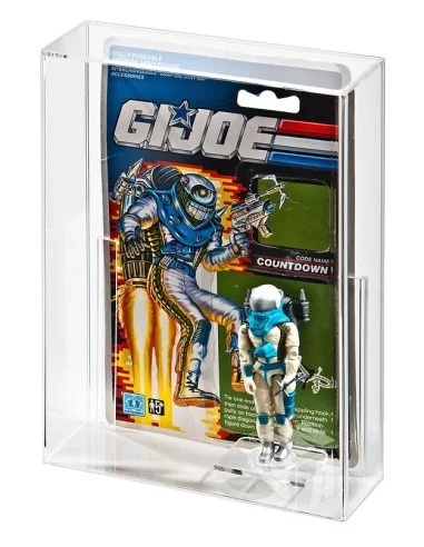 GW Acrylics Acrylic Display Case - Loose Cardback & Loose Figure G.I. Joe / Action Force - CTM-004