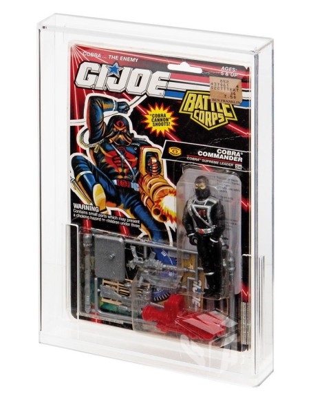 MOC Acrylic Display Case - Secret Wars / USA G.I. Joe (Tall Card)