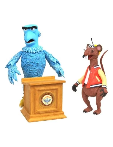 Diamond Select Die Muppets Actionfiguren Doppelpack Sam the Eagle & Rizzo the Rat