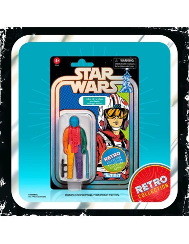 Star Wars Retro Collection Actionfiguren Luke Skywalker Snowspeeder Pilot Prototype Edition