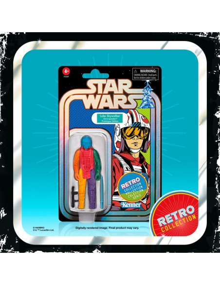 Star Wars Retro Collection Actionfiguren Luke Skywalker Snowspeeder Pilot Prototype Edition