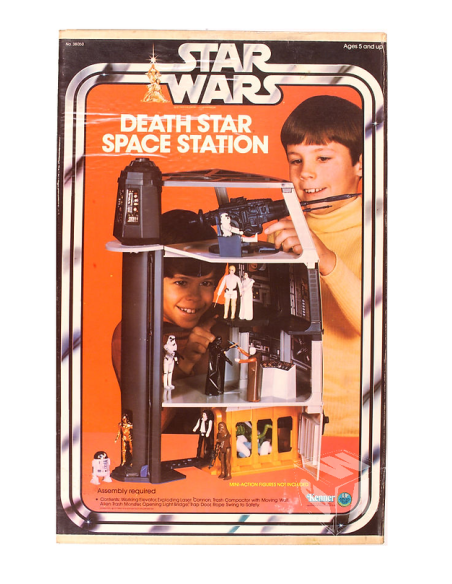 GW Acrylics MIB Acrylic Display Case - Kenner Star Wars Death Star Space Station Playset - APC-007