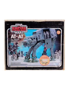 GW Acrylics MIB Acrylic Display Case - Kenner ESB (2nd Version Offer Box) / ROTJ (Endor) AT-AT - AVC-061