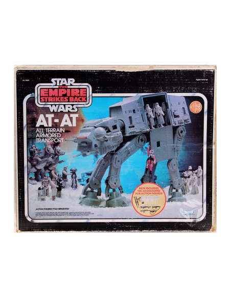 GW Acrylics MIB Acrylic Display Case - Kenner ESB (2nd Version Offer Box) / ROTJ (Endor) AT-AT - AVC-061