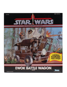 Acrylic Display Case - Kenner POTF Ewok Battle Wagon - AVC-060