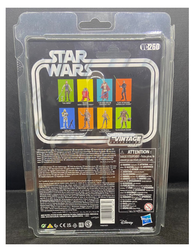 Schutzhülle Klapp-Blister Clamshell PET Case 3,75" Actionfiguren - klappbar