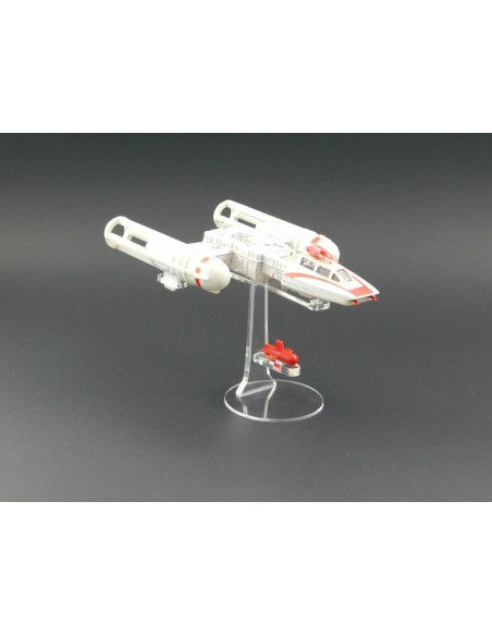 Standfuß / Stand für Star Wars DieCast Vintage-Raumschiff - Y-Wing