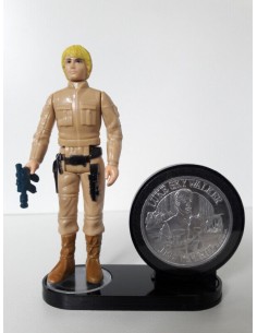 Standfuß / Elite Stand 1" für Star Wars Vintage Figur mit Münze