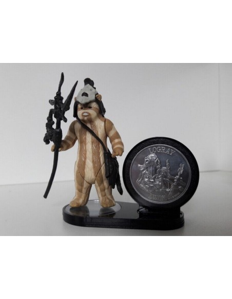 Standfuß / Elite Stand 1,5" für Star Wars Vintage Figur mit Münze